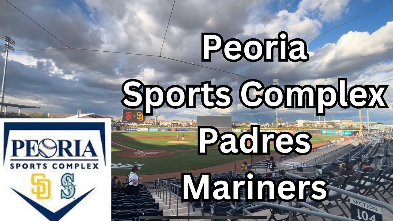 Spring Training Stadium Tour - Peoria Sports Complex - Padres & Mariners - Phoenix Peoria Arizona