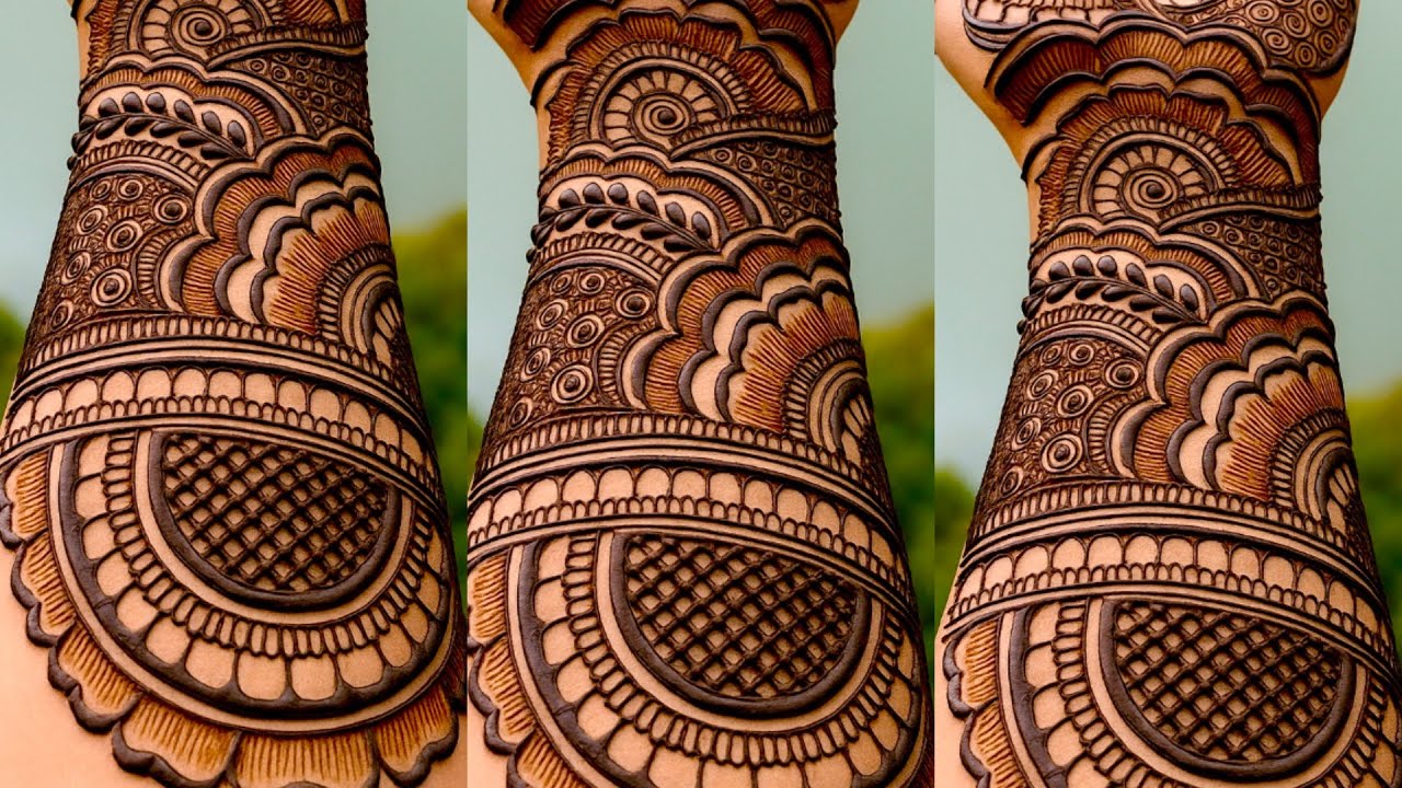 Easy Full hand Mehandi Designs for Bride || Latest New Henna Mehandi ||Mehndi Design Simple 