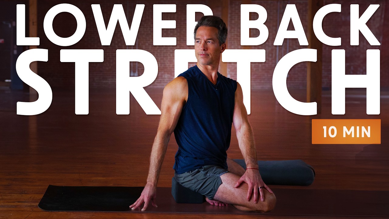 10 Min Yin Yoga Lower Back Stretch l For Hips & Spine