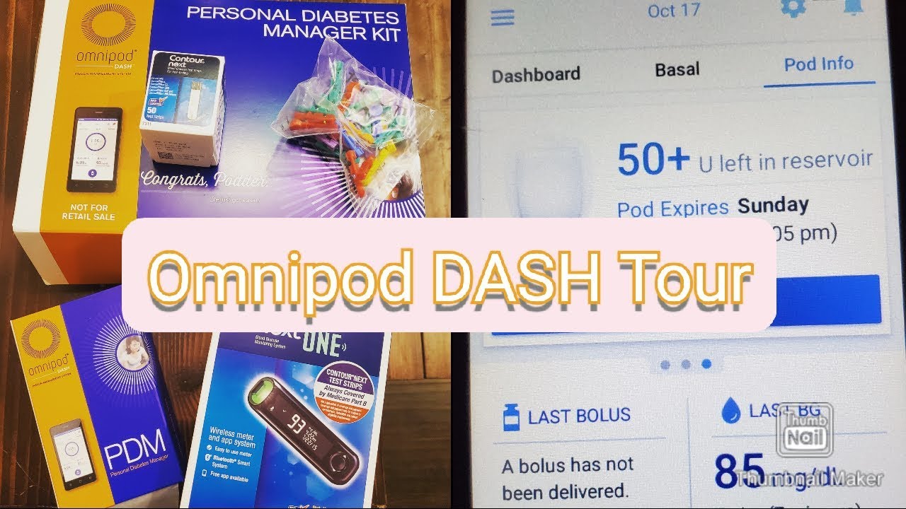 Omnipod DASH unboxing & tour