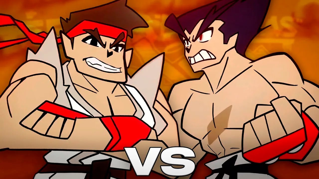Ryu vs Kazuya. Épicas Batallas de Rap del Frikismo | Keyblade