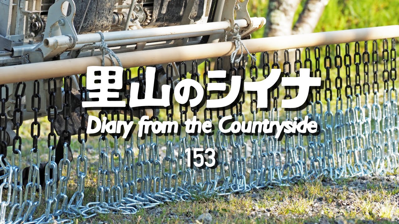 田舎暮らし 153：田んぼ用チェーン除草機を作る