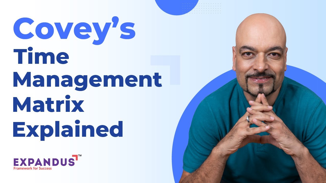 Stephen Covey's 4 Quadrants Time Management Matrix | Time Management Matrix | Milind Bibikar