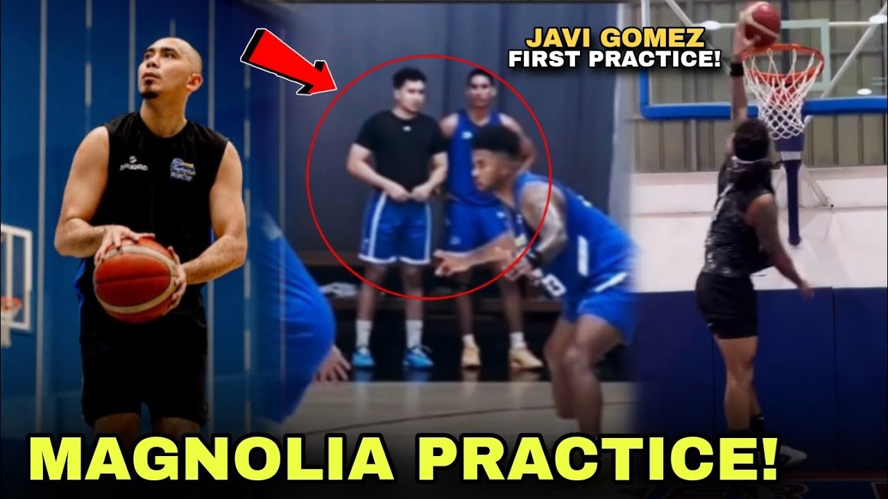 JAVI GOMEZ DE LIA&Ntilde;O FIRST PRACTICE AT MAGNOLIA! l MAGNOLIA TIMPLADOS PRACTICE 2025 l PBA 