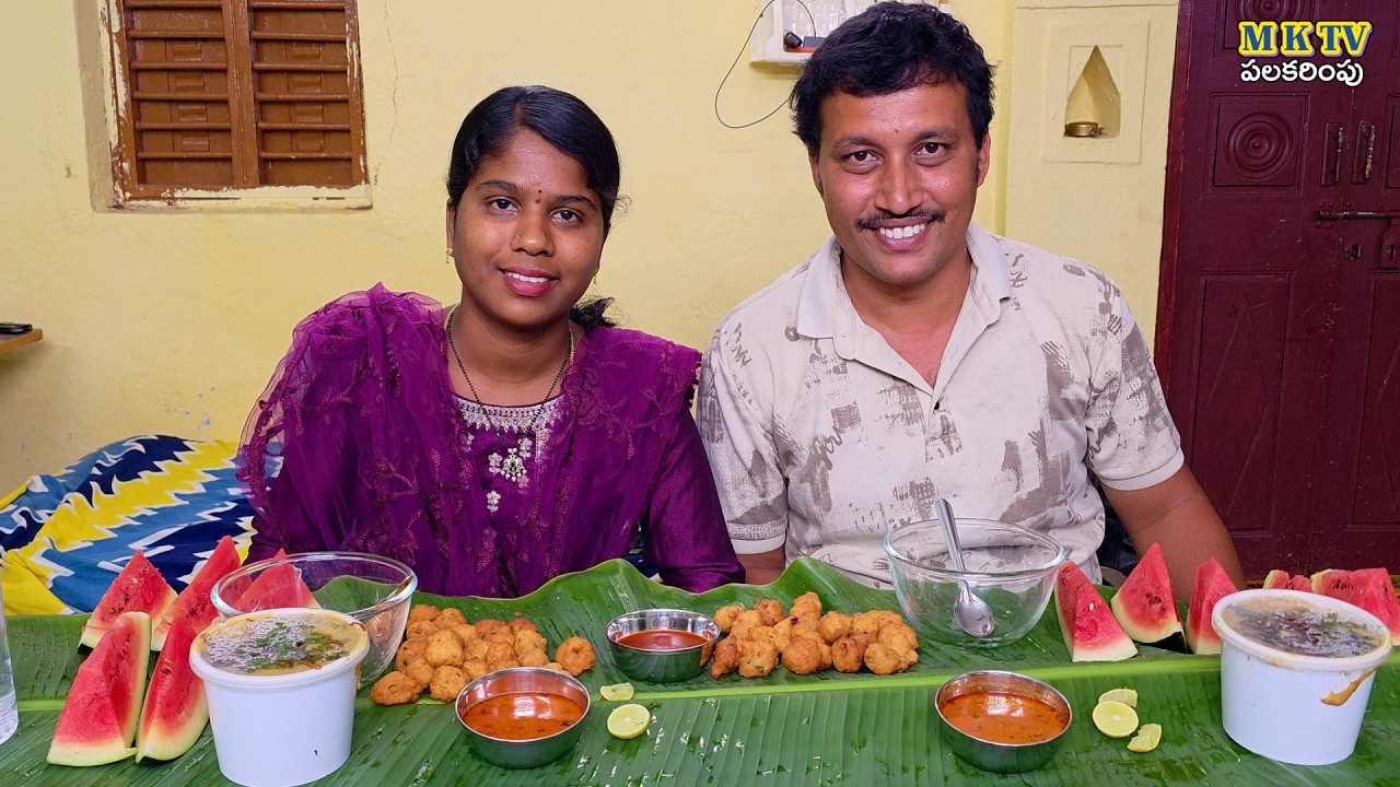 Chicken haleem chitti gyara తిండిపోటి #Eating Challenge#345 || Thindi Poti#MKTV పలకరింపు