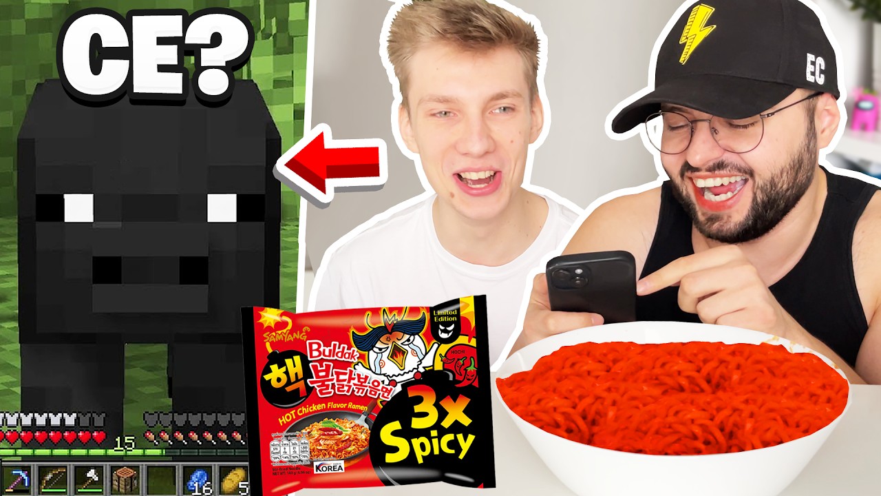 Cele mai AMUZANTE TikTok-uri cu *RAMEN 3X PICANT* 🌶🌶🌶 FOARTE IUTE