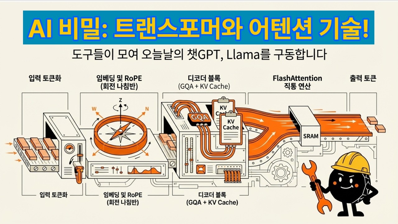 10_AI LLM 혁명의 비밀 : 트랜스포머 & 어텐션 기술
