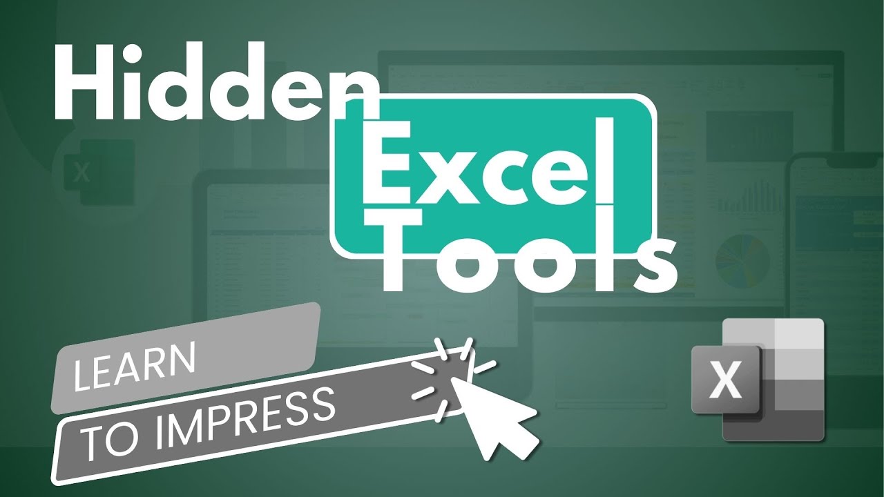 Useful Excel Hidden Tools and Tips - Time Saving features