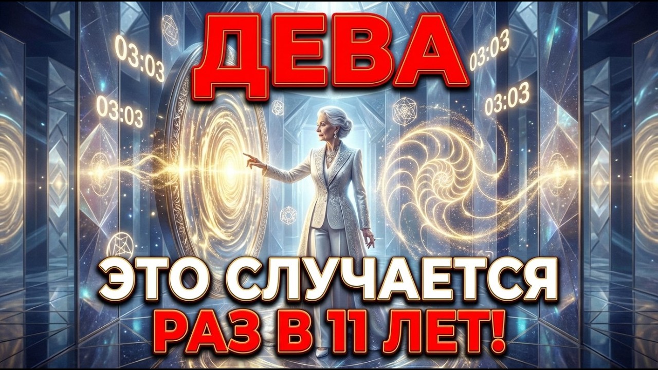 ДЕВА, ЗЕРКАЛО СУДЬБЫ 03.03.2026 🔮 ОТКРЫВАЕТСЯ ПОРТАЛ 'ЗОЛОТОГО СЕЧЕНИЯ'. ИНСТРУКЦИЯ