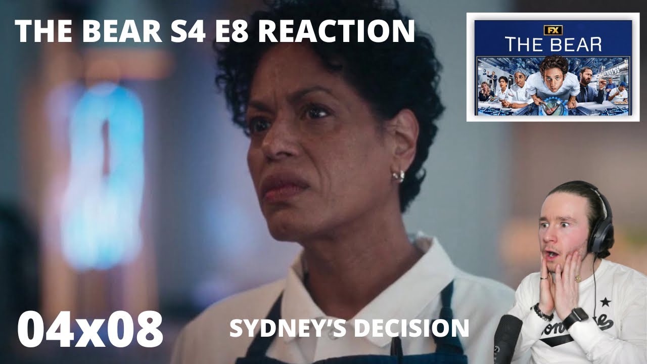 THE BEAR S4 E8 GREEN REACTION 4x8 SYDNEY MAKES HER DECISION