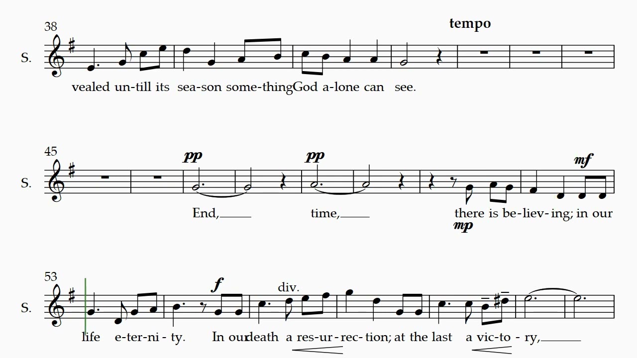 Hymn of Promise N Sleeth SOP