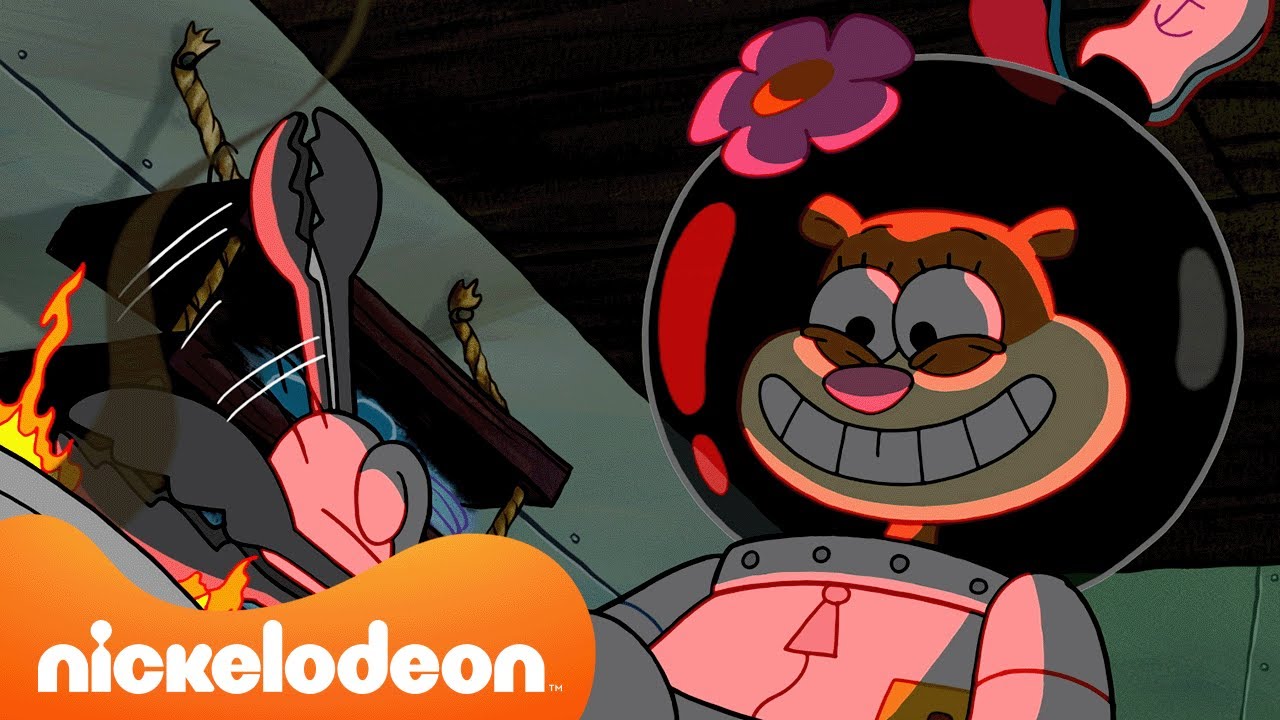 سبونج بوب | تجارب ساندي الغريبة في الطعام | Nickelodeon Arabia