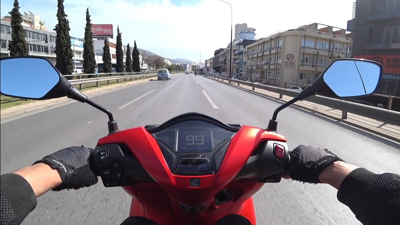 δοκίμασα το HONDA SH 350 του 2025 και έπαθα πλάκα