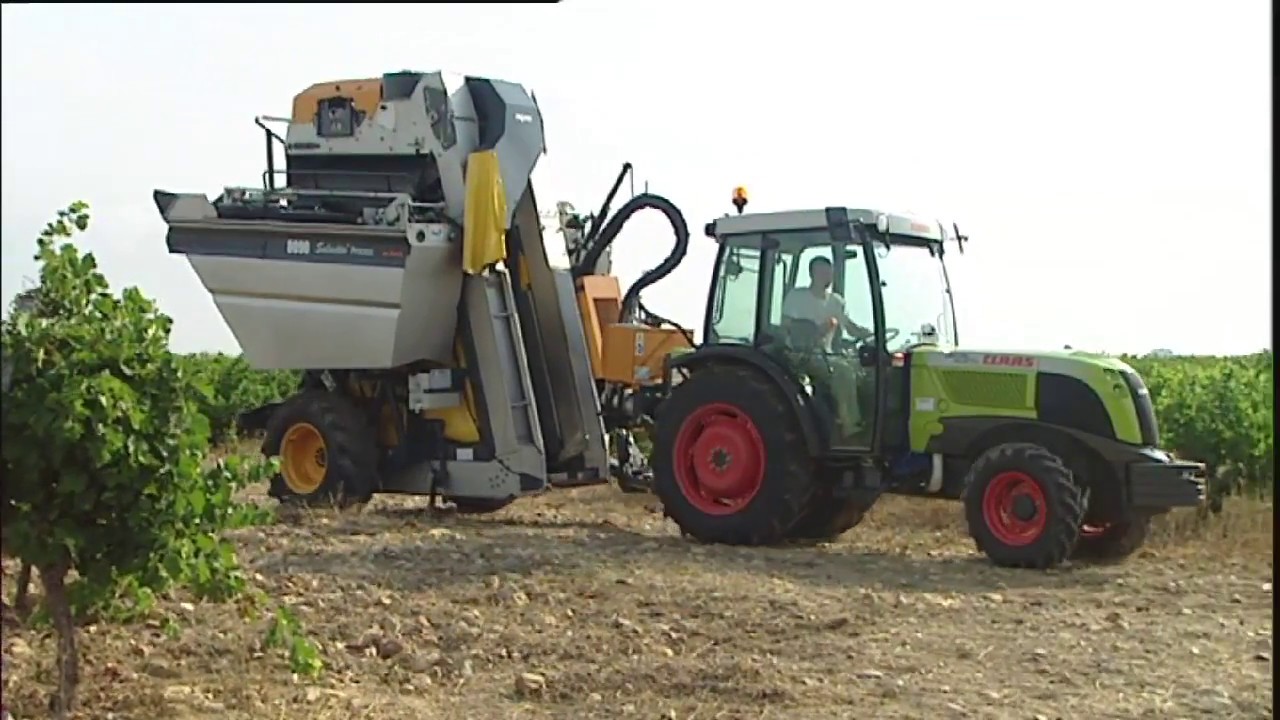 Tow Behind harvesting machine