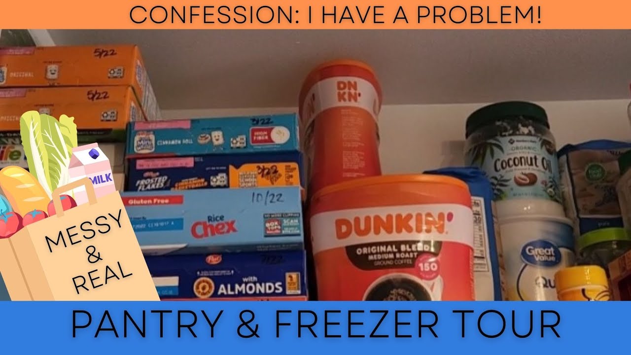 Pantry Tour • Freezer Tour • Real Life