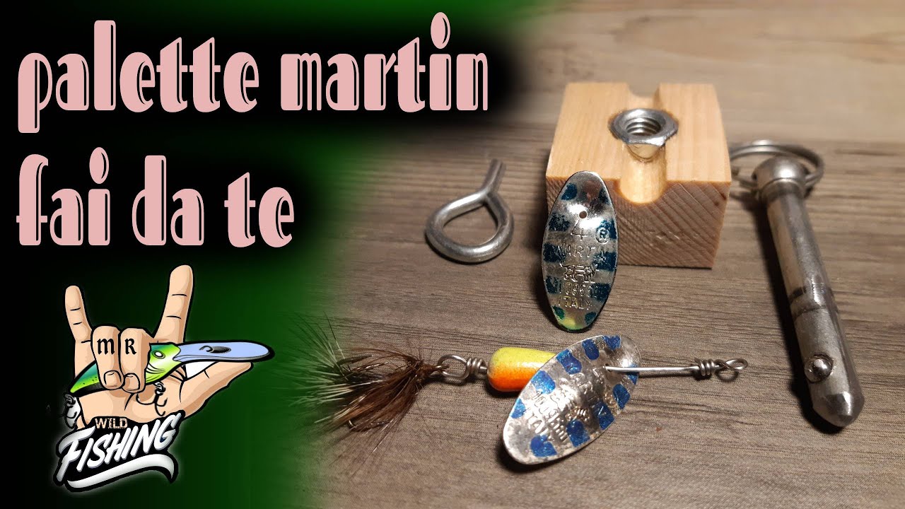palette rotanti martin fai da te - panther martin home made