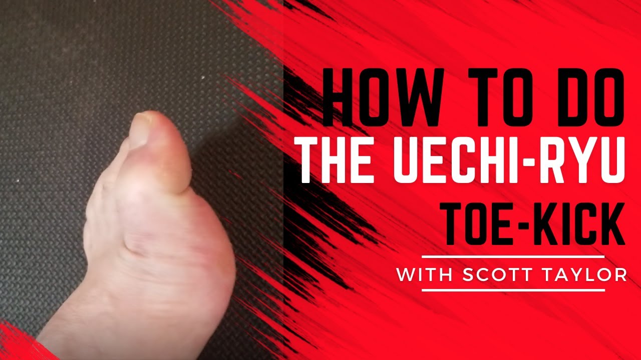 The Uechi-ryu pointed toe-kick (Sokusen) - A How To Video