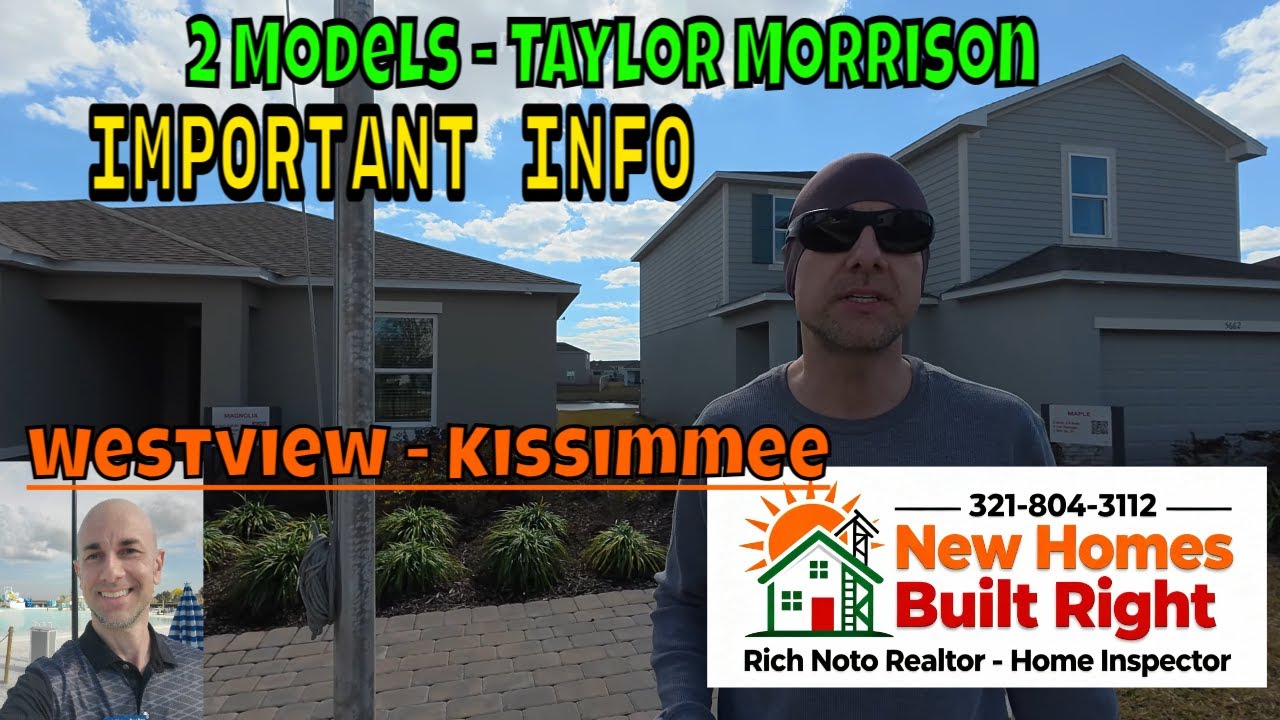 Комплекс Terrace at Westview в Киссимми. Модели Maple и Magnolia от Taylor Morrison | Помощь в ст...