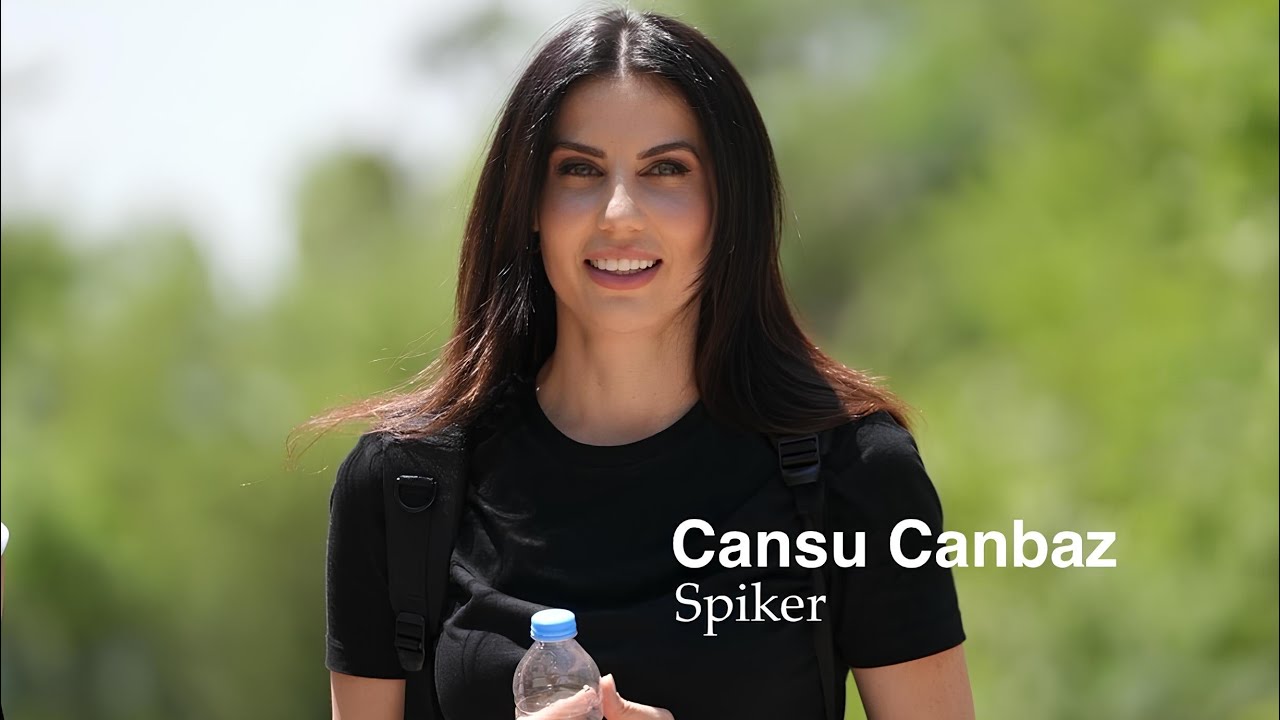 Spiker Cansu Canbaz Spor Yapıyor