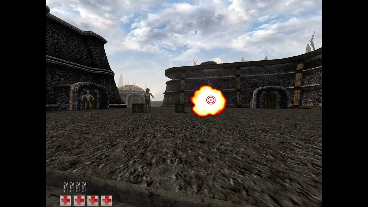 OpenMW : Rail Shooter test (with Morrowind)