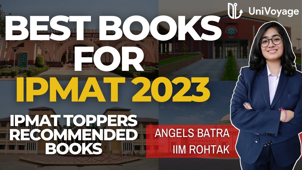 Best books for IPMAT 2023
