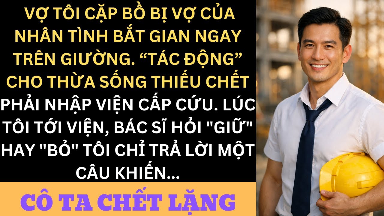 Vợ Tôi Ngoại Tình Bị Đánh Ghen Nhập Viện, Bác Sĩ Hỏi 