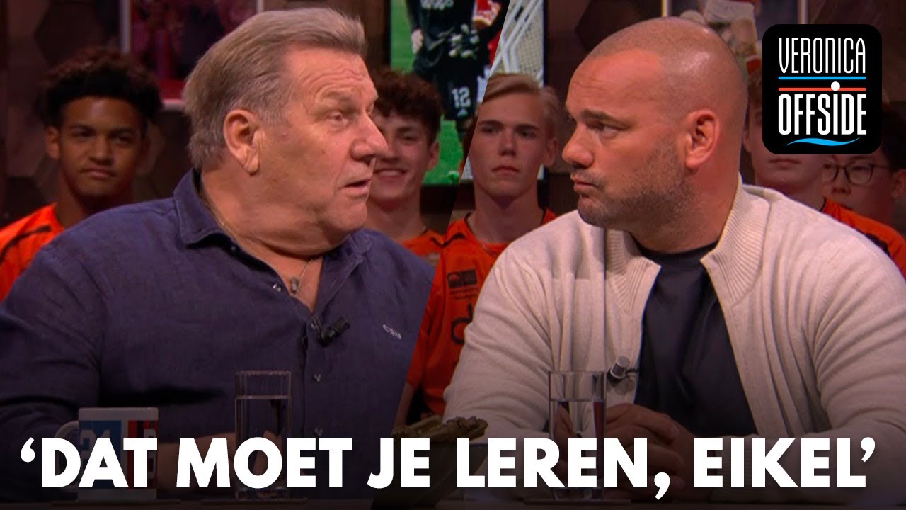 Jan over de toekomst van Sneijder als trainer: 'Dat moet je leren, eikel!' | VERONICA OFFSIDE