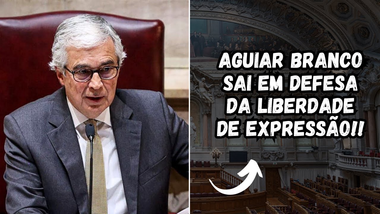 AGUIAR BRANCO DEIXA RECADO SOBRE LIBERDADE DE EXPRESSÃO (REAÇÃO)