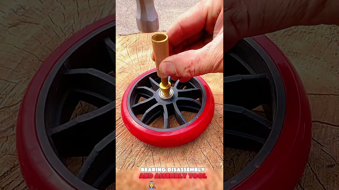 Convenient small - sized bearing disassembly and assembly tool