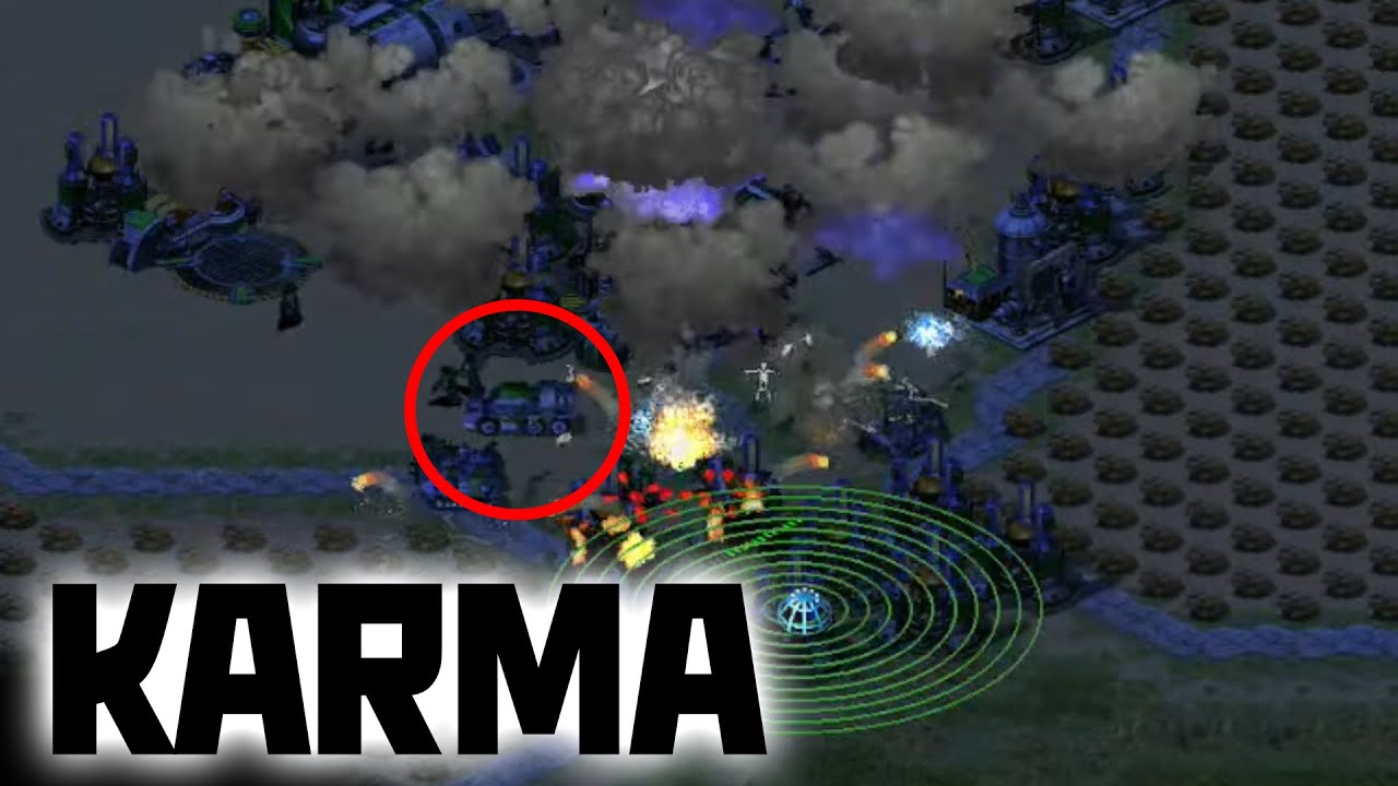 Red alert 2 - when you teaming against someone and karma gets u