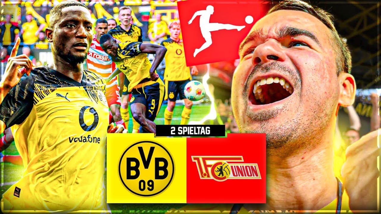 GUIRASSY RASIERT !! 🔥😱 DORTMUND vs UNION BERLIN - Stadionvlog