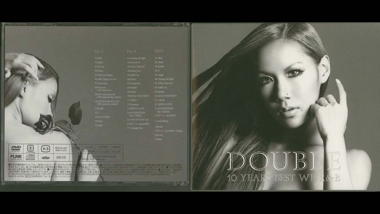 【J POP】  DOUBLE   10 YEARS BEST   We R&B