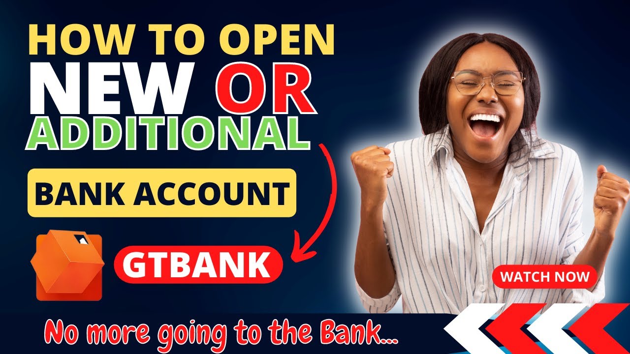 The ULTIMATE GUIDE To Open Quick GTBank Account Without Going To The Bank