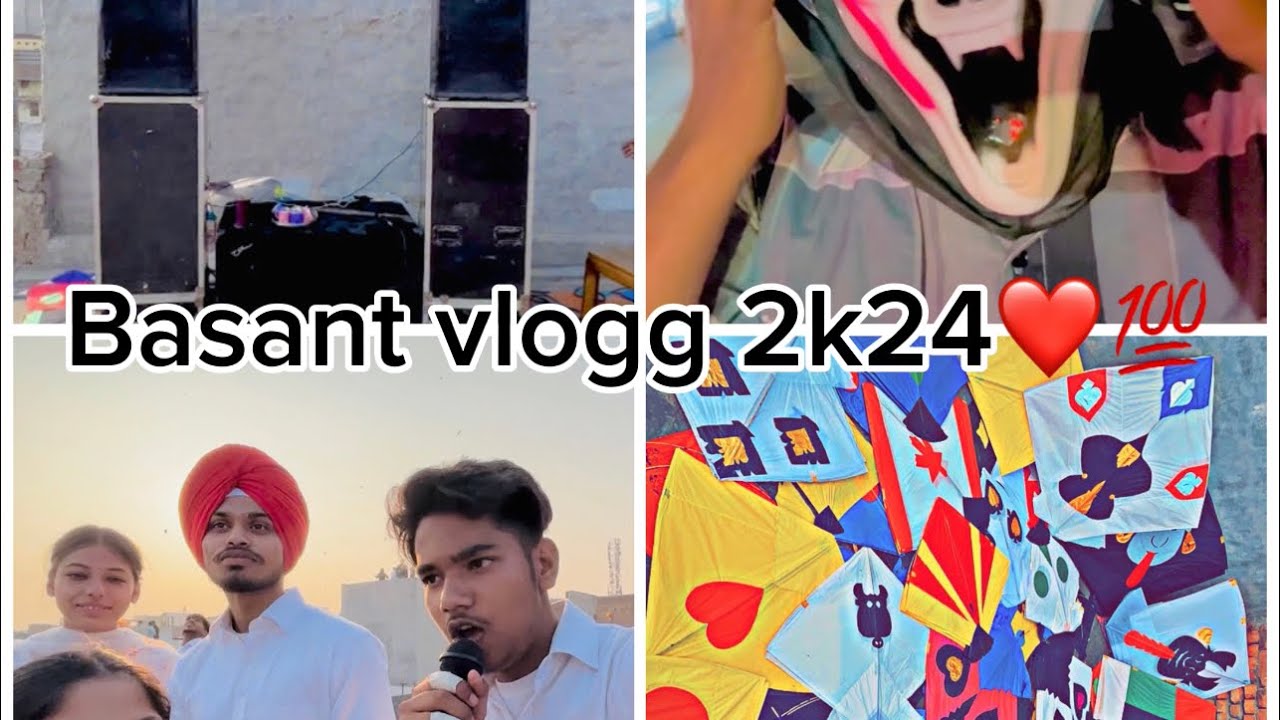 Basant vlogg!!❤️😎 bathinda pb03😍 njareee kitte full🕺❤️ !! 2k24💯🫶🏻