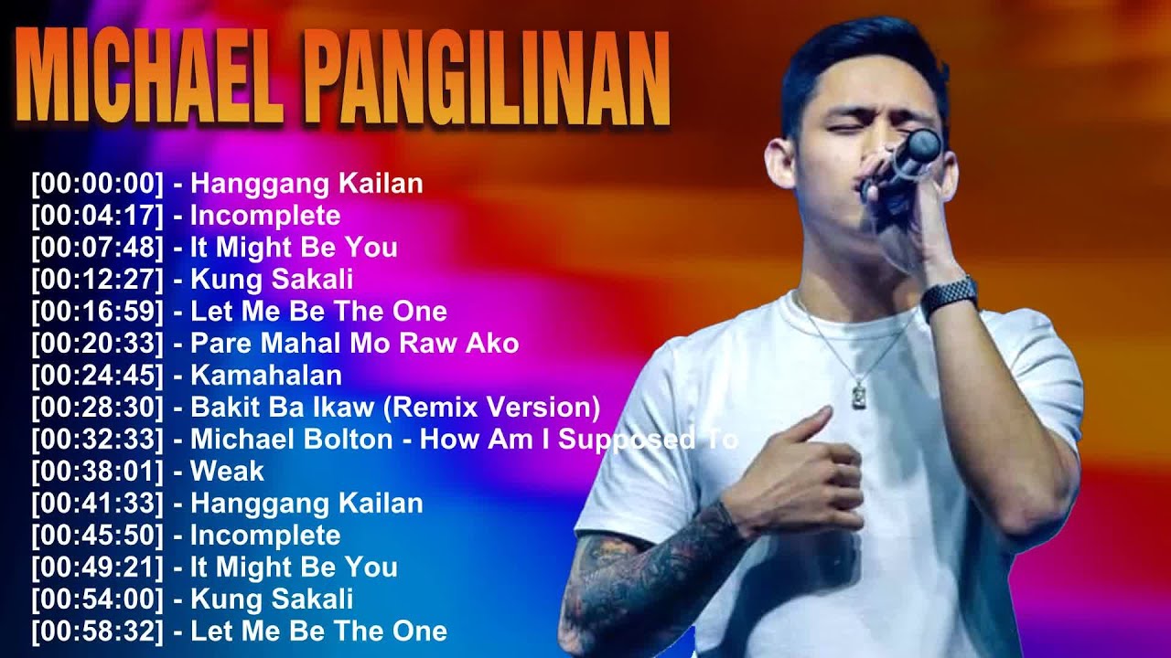 Michael Pangilinan, Complete OPM romantic songs album, Bakit Ba Ikaw, It Might Be You playlist mix