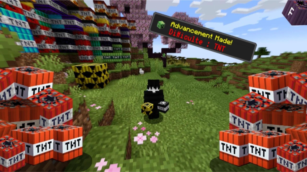 J'AI TEST des TNT WTF sur MINECRAFT 💥