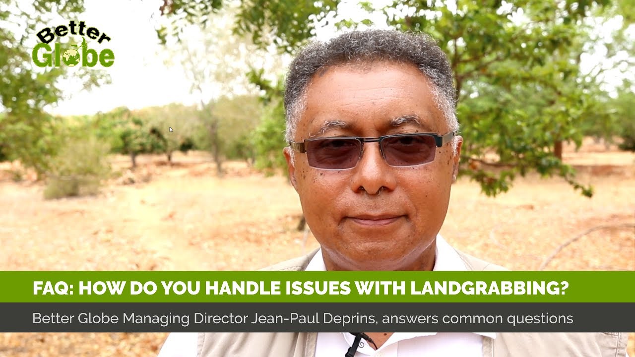 FAQ: How does Better Globe handle issues with landgrabbing?