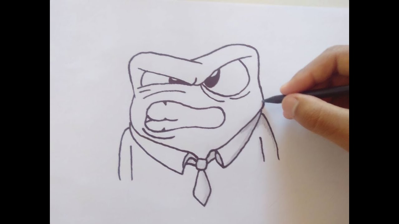 COMO DESENHAR A RAIVA 😠 ( DIVERTIDAMENTE )
