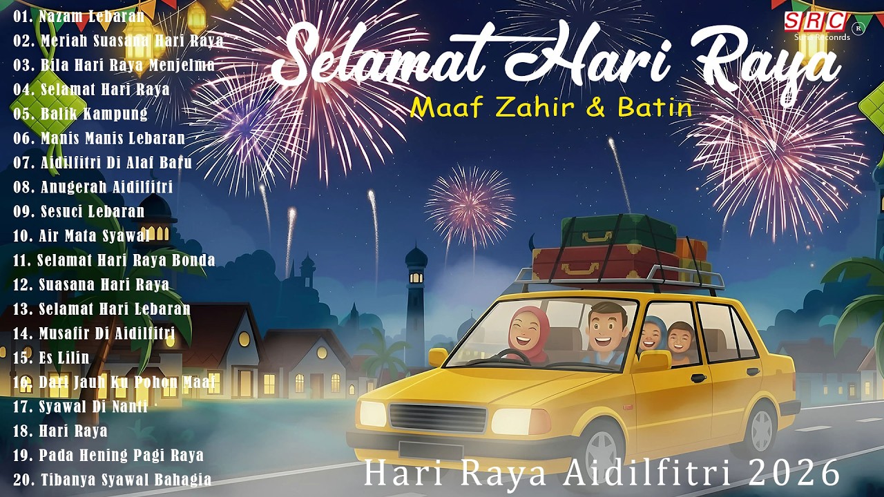 Lagu Raya 2026 Terbaik 🌙 Suasana Hari Raya Penuh Keceriaan | Lagu Hari Raya Aidilfitri 2026