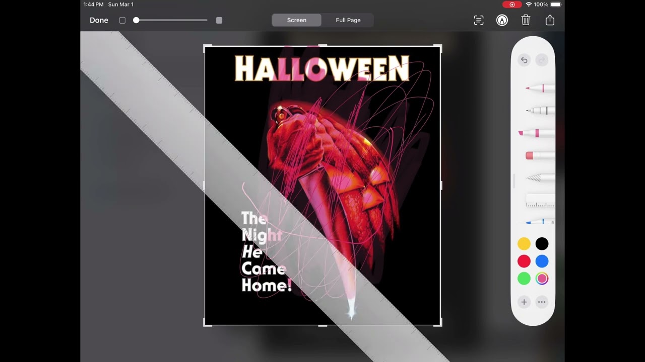 I change movie horror posters into beauty(threatening )￼