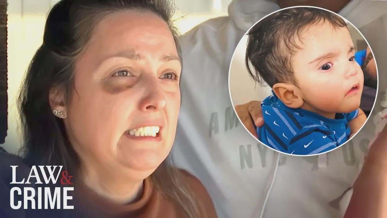Mamá llora en TV por su bebé desaparecido mientras la policía duda de su historia