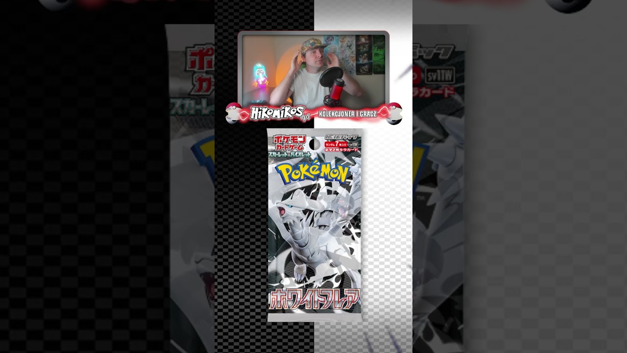 Każdy Pokemon 5gen pojawi się na kartach AR lub SAR! #BlackBolt #WhiteFlare #KartyPokemon #Hikomikos