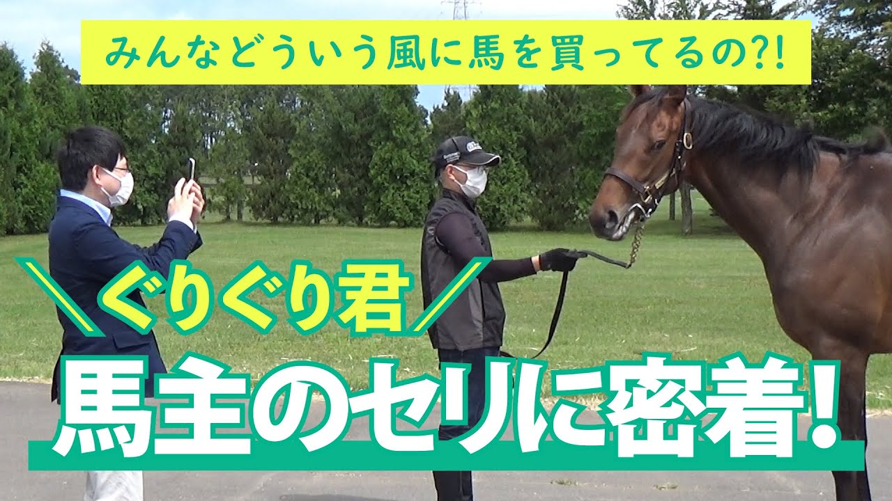 馬主視点のセリってどんな感じ？ぐりぐり君陣営に密着してみました！