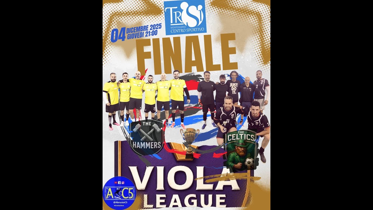VIOLA LEAGUE 2&deg; EDIZIONE : LA FINALE