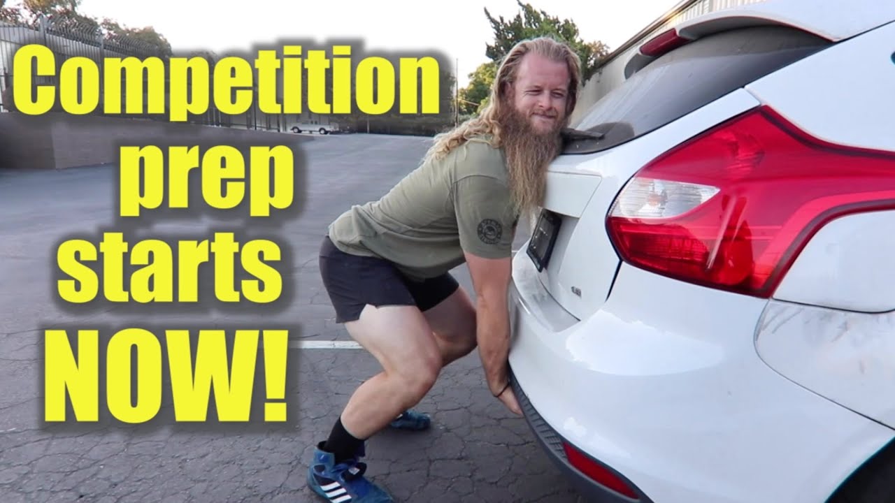 I signed up for a strongman competition. TIME TO TRAIN!