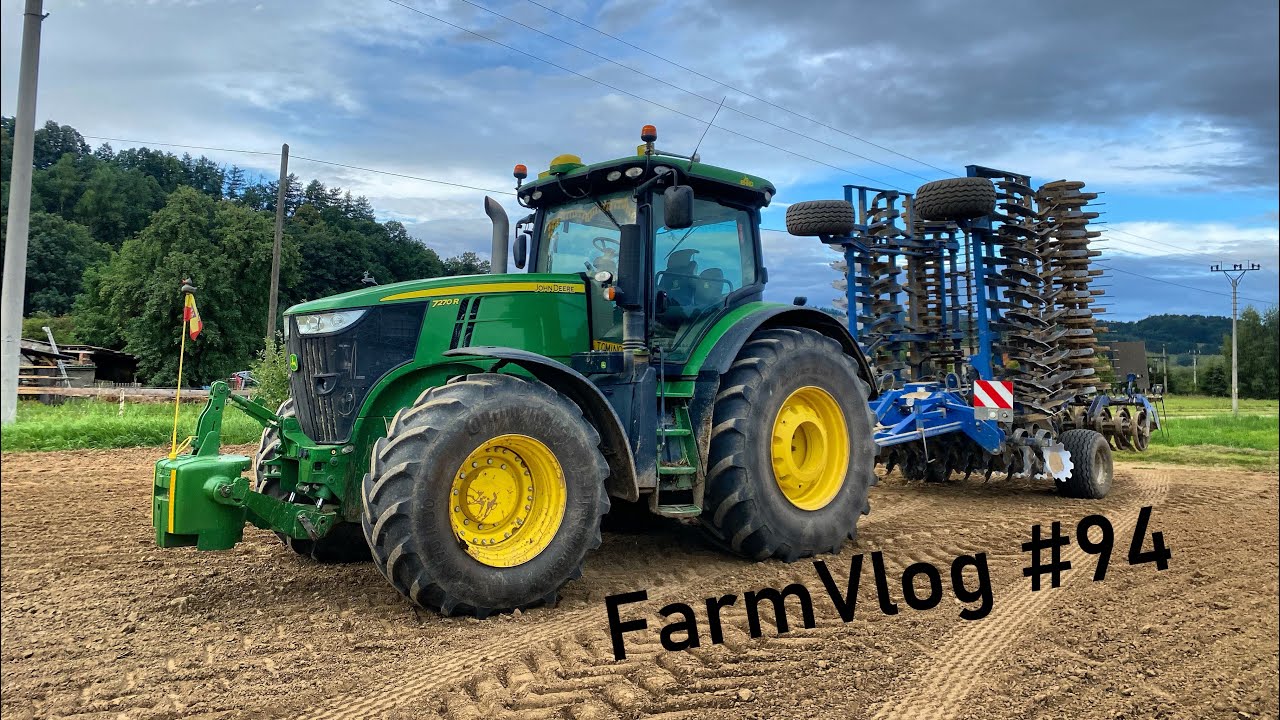 FarmVlog #94 - Příprava na setí řepky s Köckerling Rebell 800 T