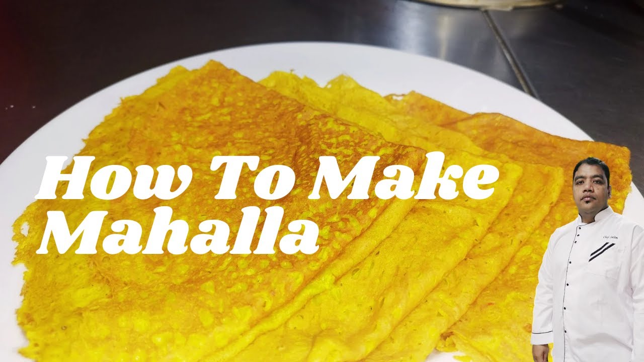 How To Make Mahalla / Arabic Breakfast recipes/ emarati bread| Mallick Salim kitchen