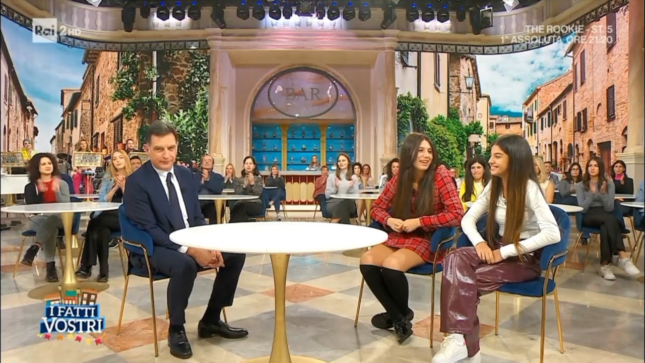 Melissa & Ranya (🇮🇹 JESC 2023) on I Fatti Vostri (10/11/2023)