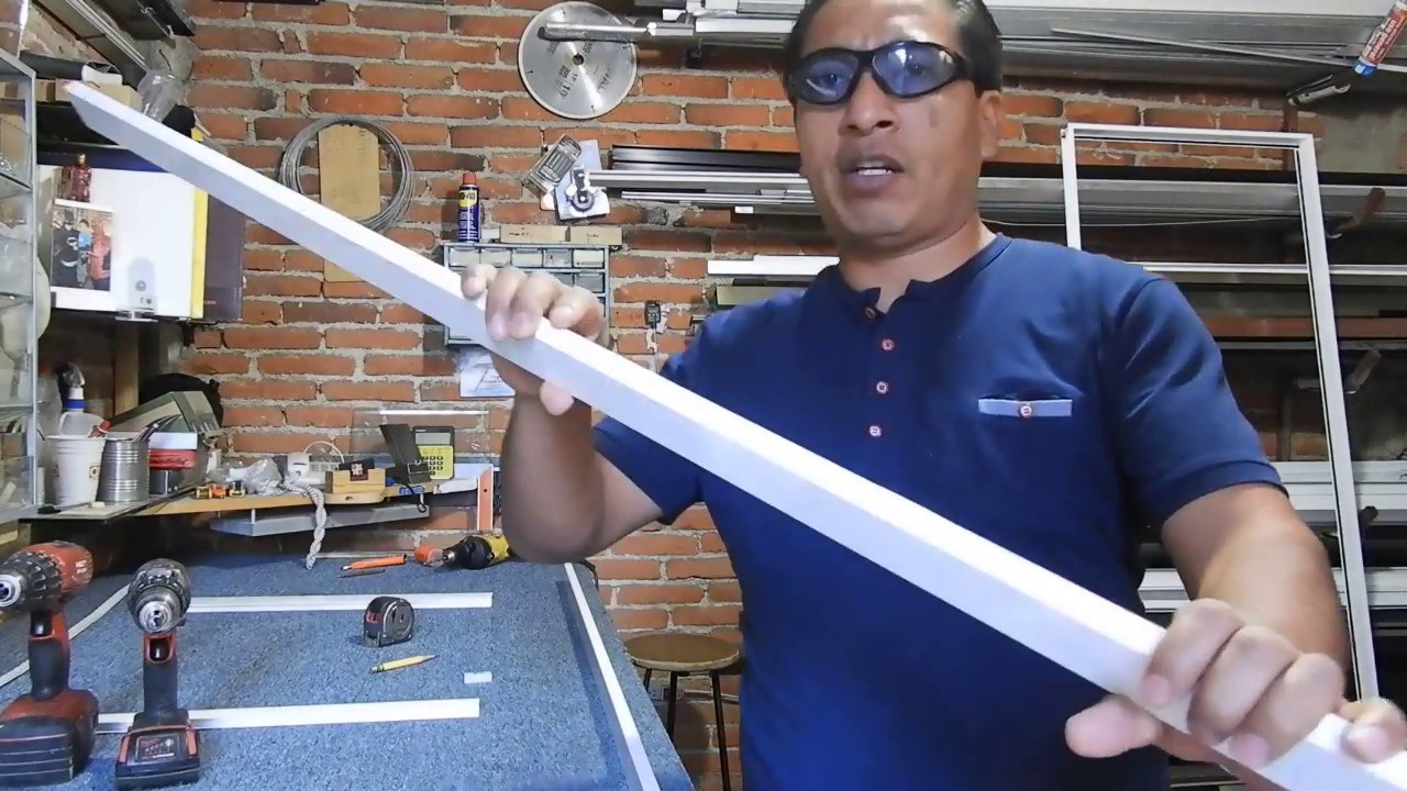 como hacer una puerta económica de 2 pulgadas para baño P3