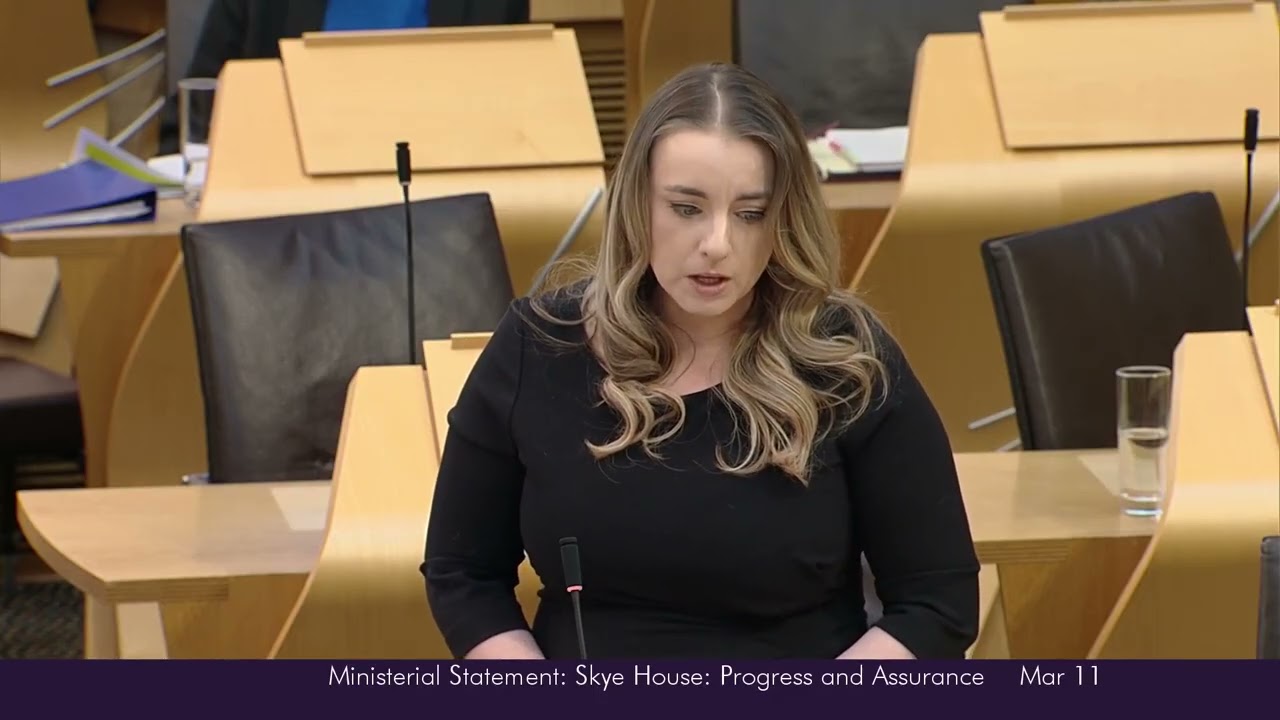Ministerial Statement: Skye House: Progress and Assurance - 11 March 2026